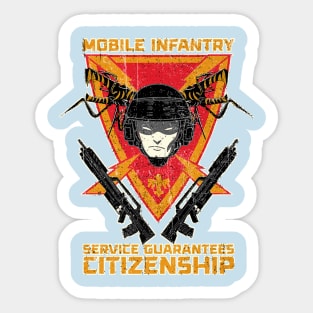 Mobile Infantry Crest Sticker